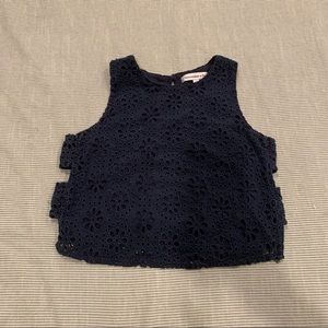 Abercrombie & Fitch Crochet Tank Top